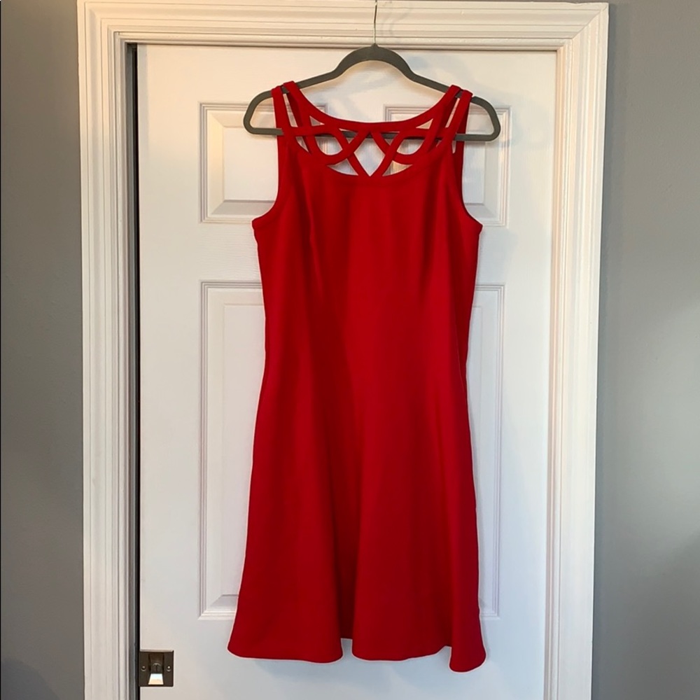 Beautiful red dress